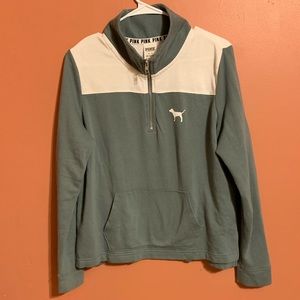 VS PINK quarter zip